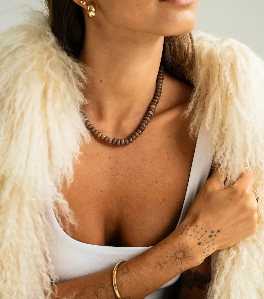 Ketting - soft brown