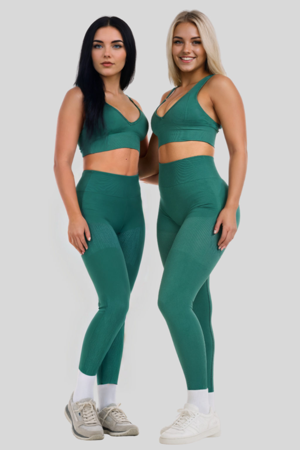 Jenner | Dames Sportlegging - High Waisted met Ribbel Ontwerp