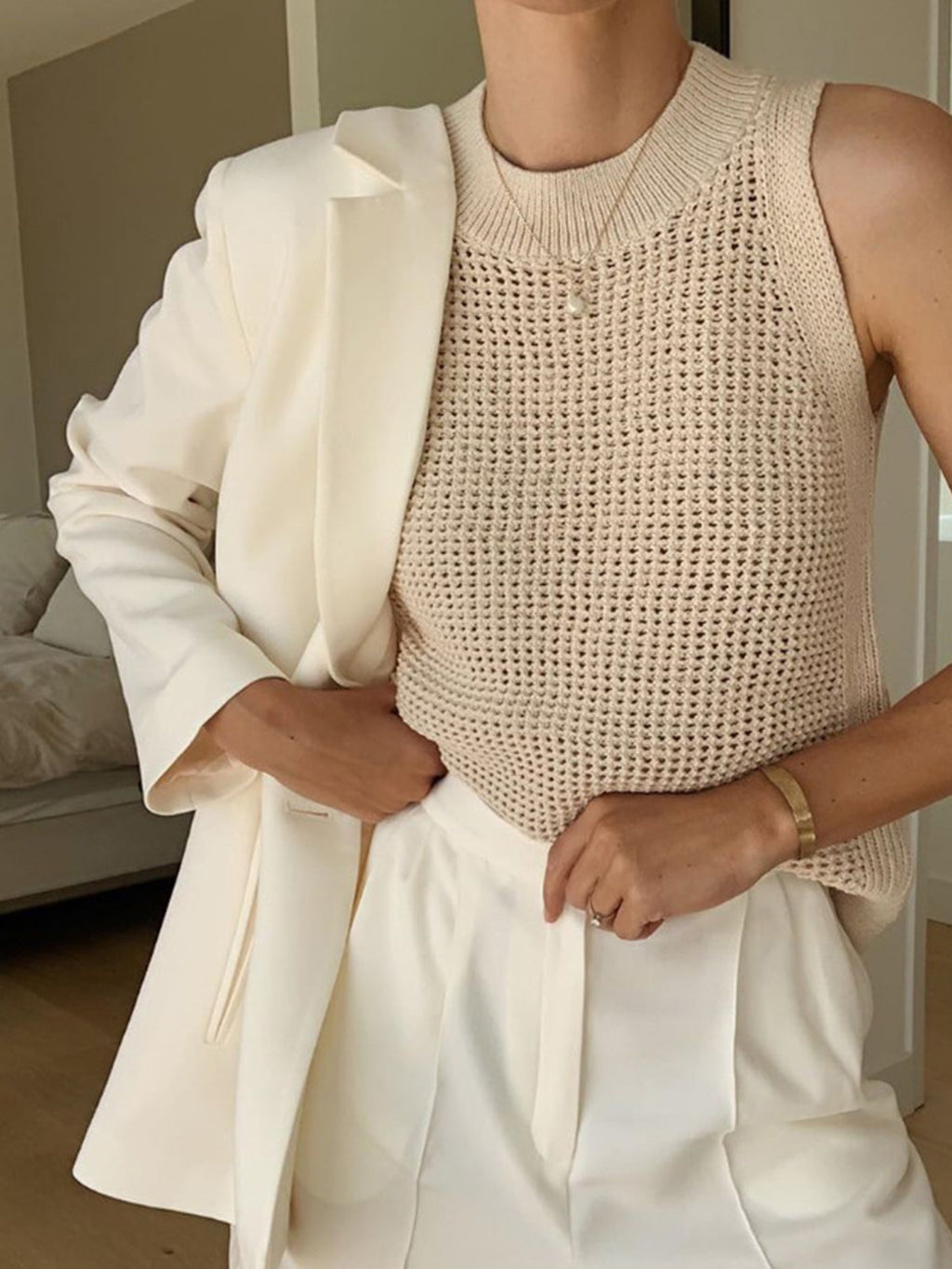 Sanney | Stijlvolle Gebreide Tanktop