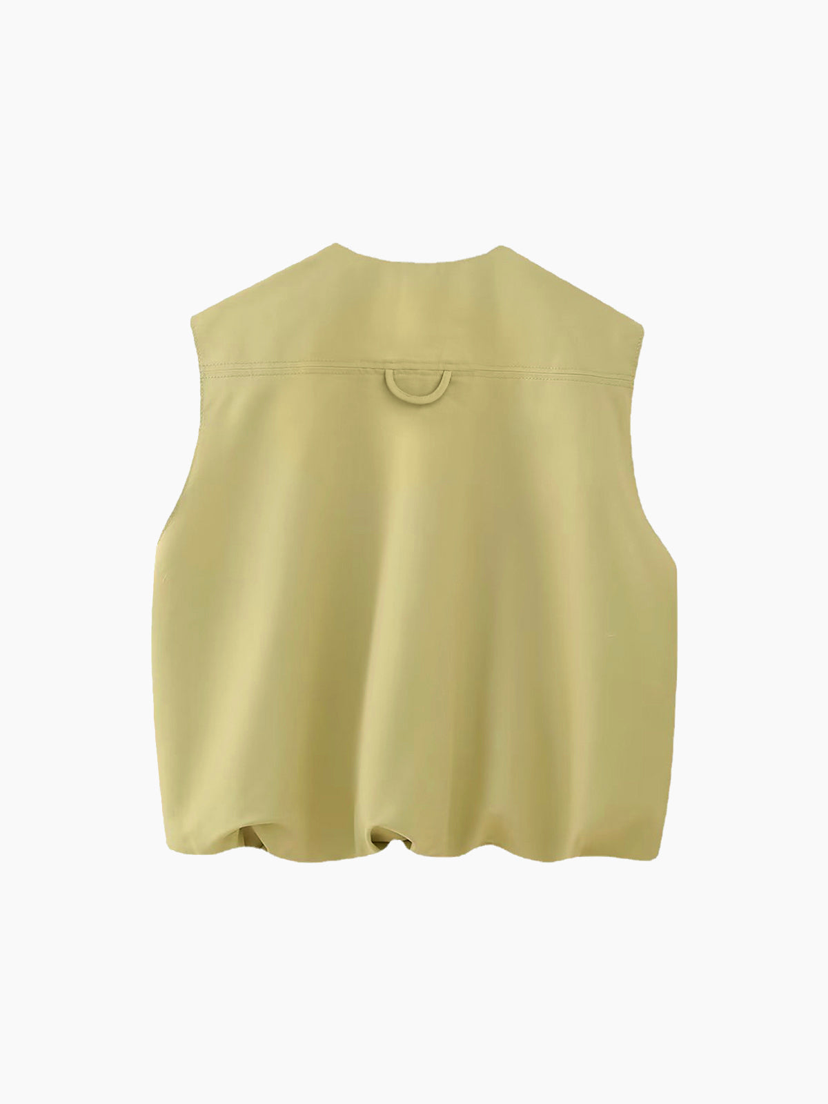 Olly | Snygg ärmlös damväst med dragkedja 