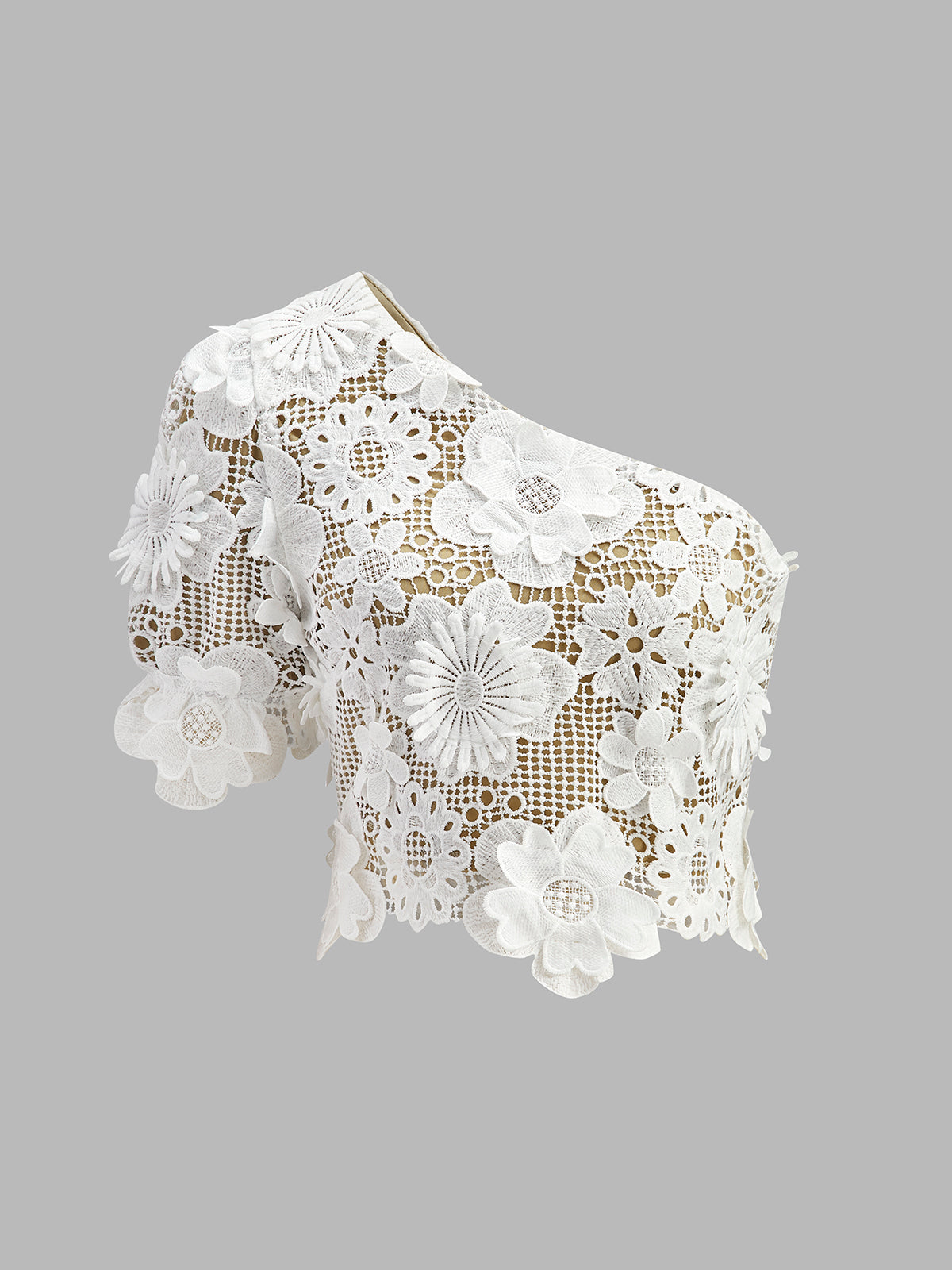 Alia | Elegant spetsset – Kombinerad topp och kjol