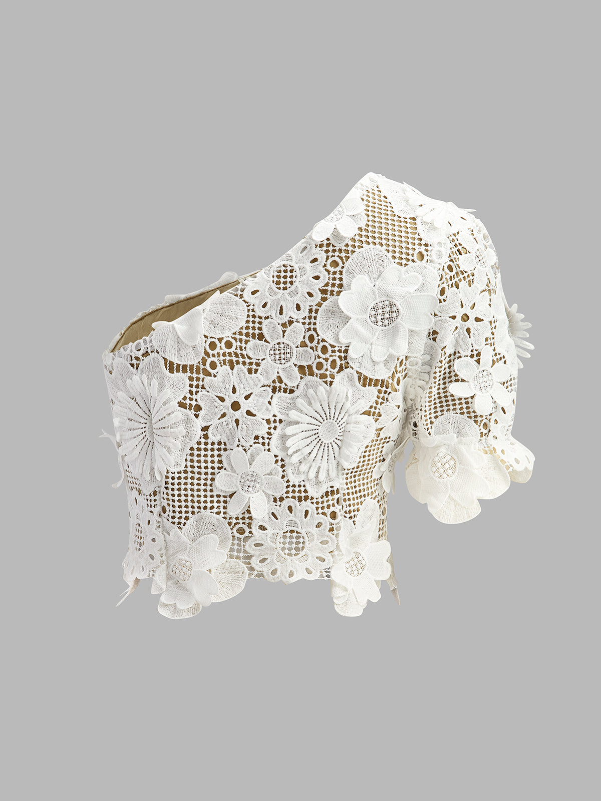 Alia | Elegant spetsset – Kombinerad topp och kjol