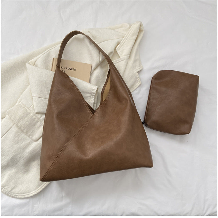 Lux | Vegan Leren Schoudertas