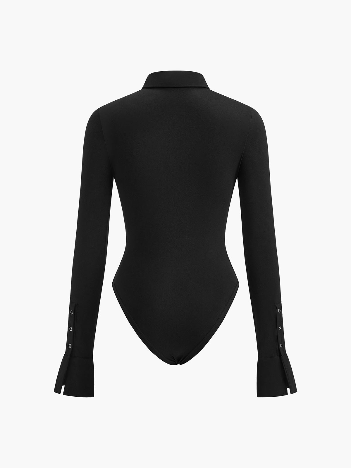 Erodi | Slim Fit Jersey Bodysuit Dam - Snygg med långa ärmar