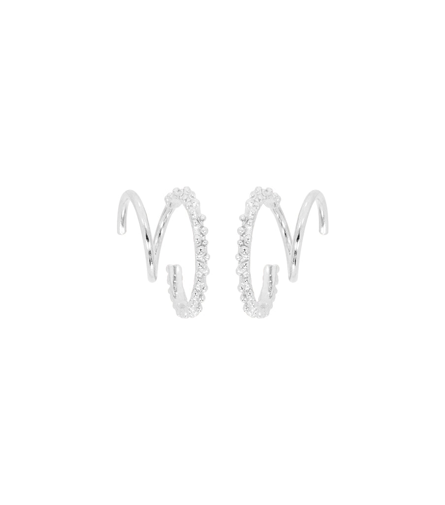 Oorbellen -  bubbly twister