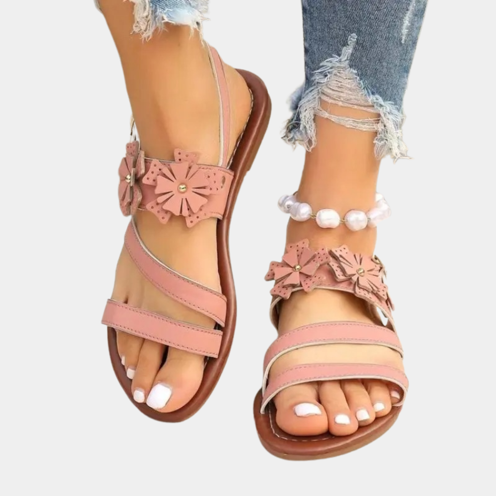 Marwa | Stijlvolle Platte Sandalen