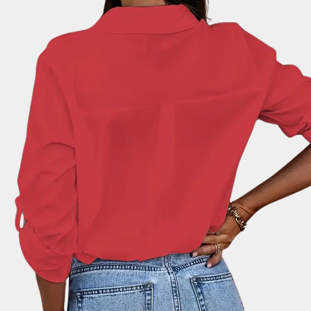 Freya | Damesblouse Met Lange Mouwen