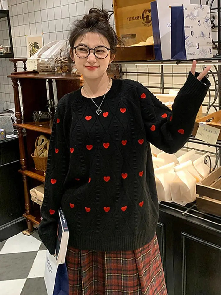 Hearty | Dames Trui - Zachte Stof met Hartdetail