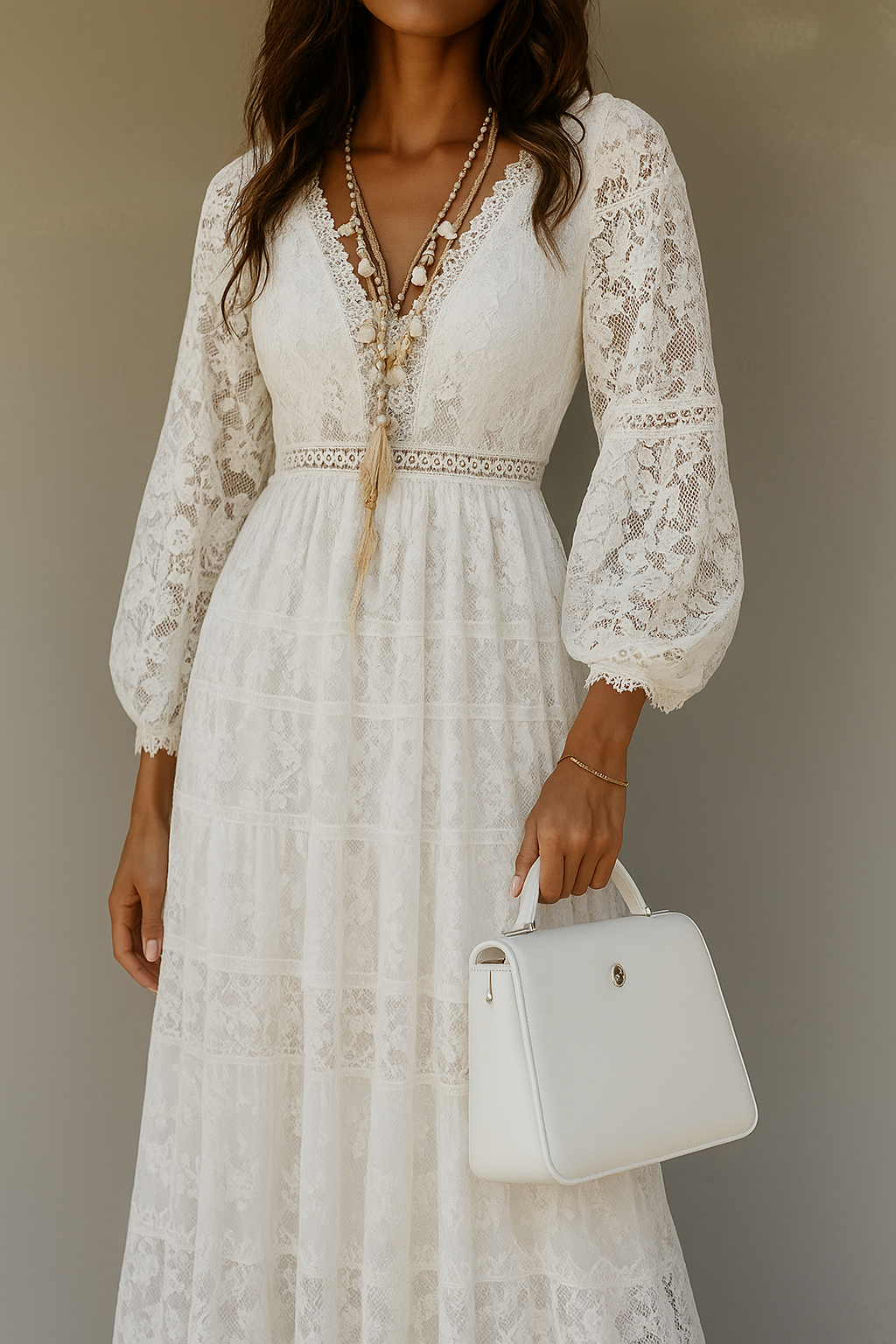 Robe maxi bohème à imprimé floral