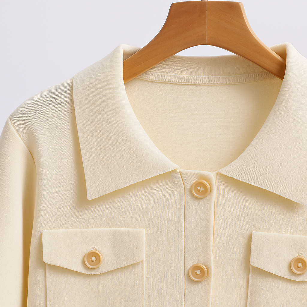 Lyxigt tvådelat set - kortärmad tröja och lång kjol