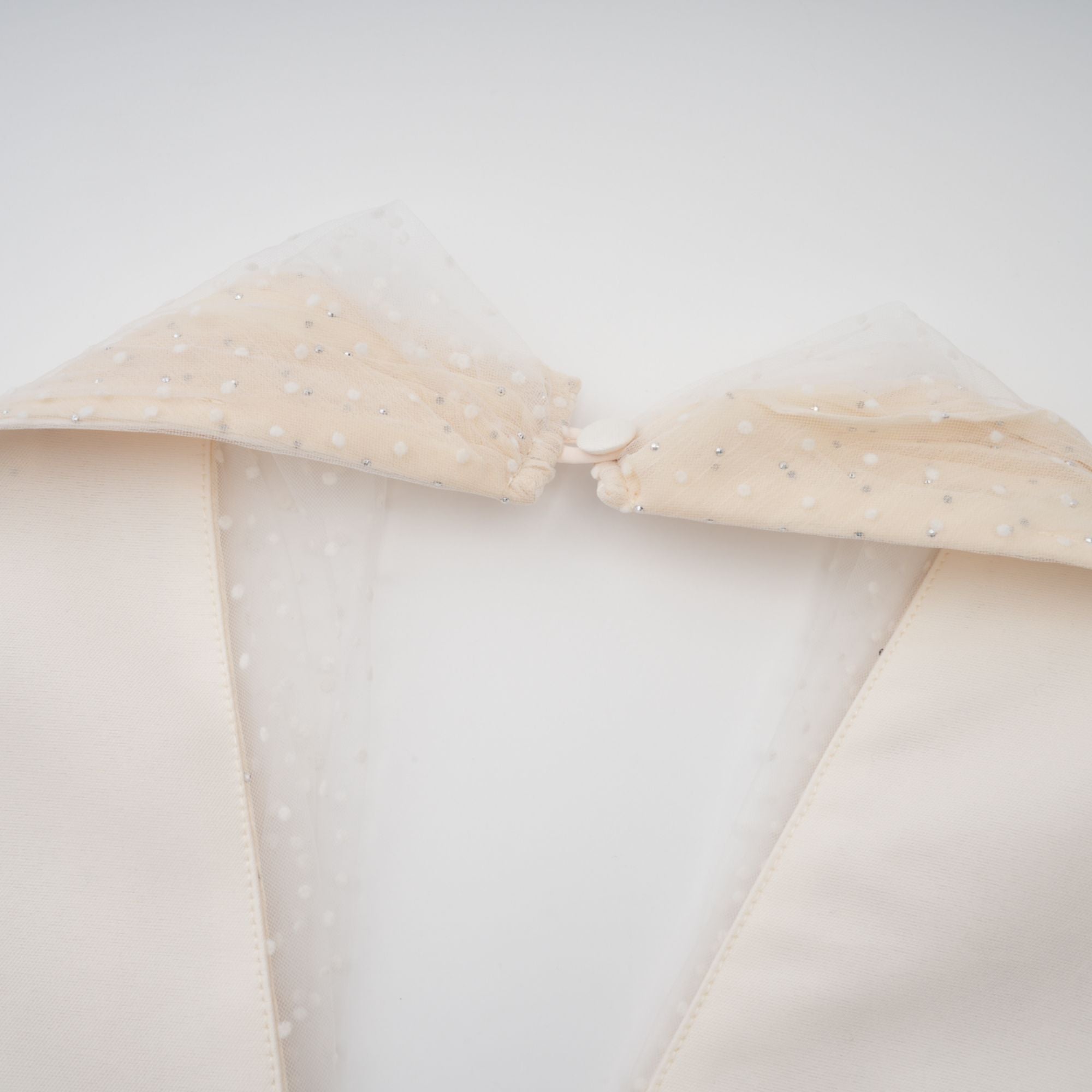 Charlotte halterneck tulle midi dress