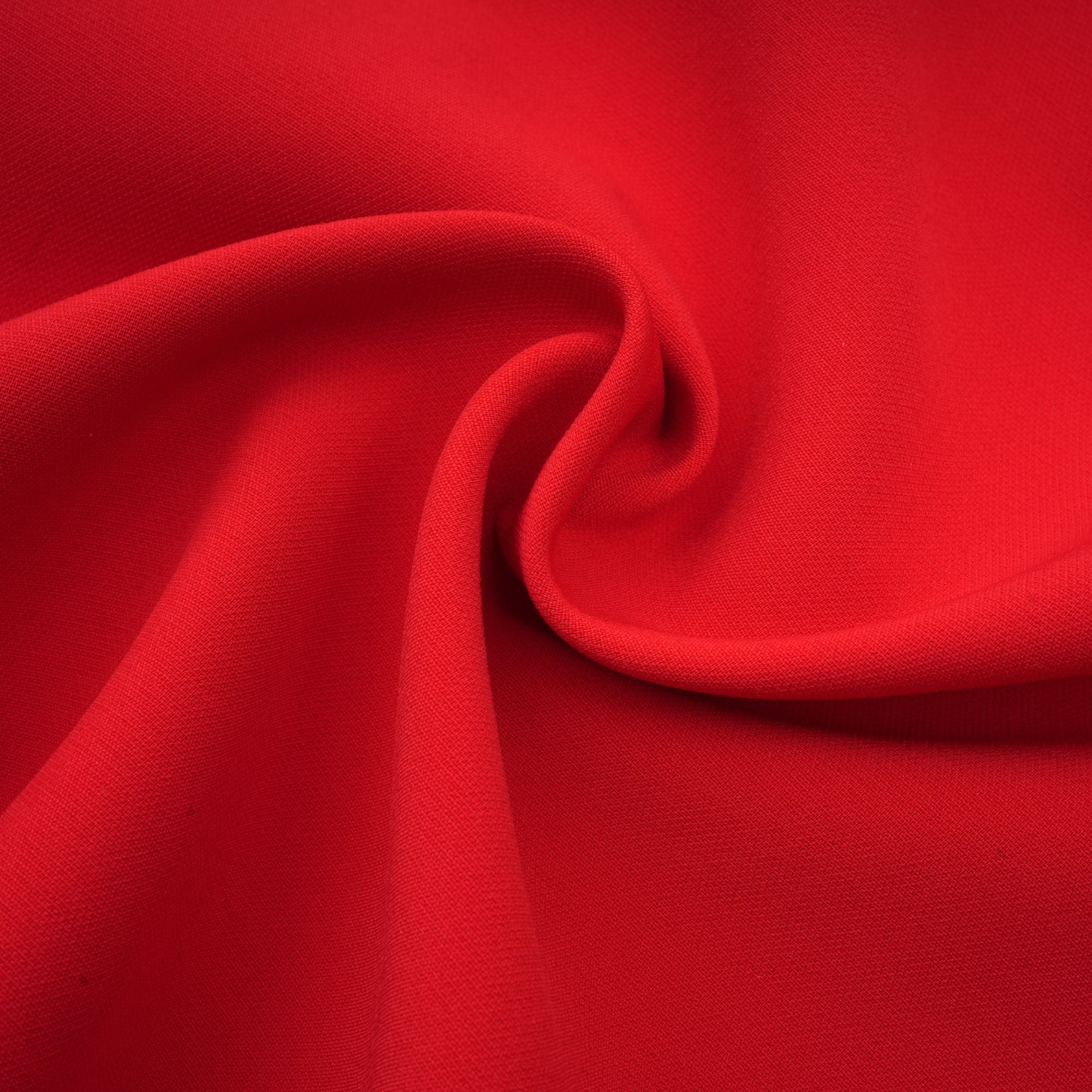 Anna röd miniklänning med utskurna ärmar och rosett