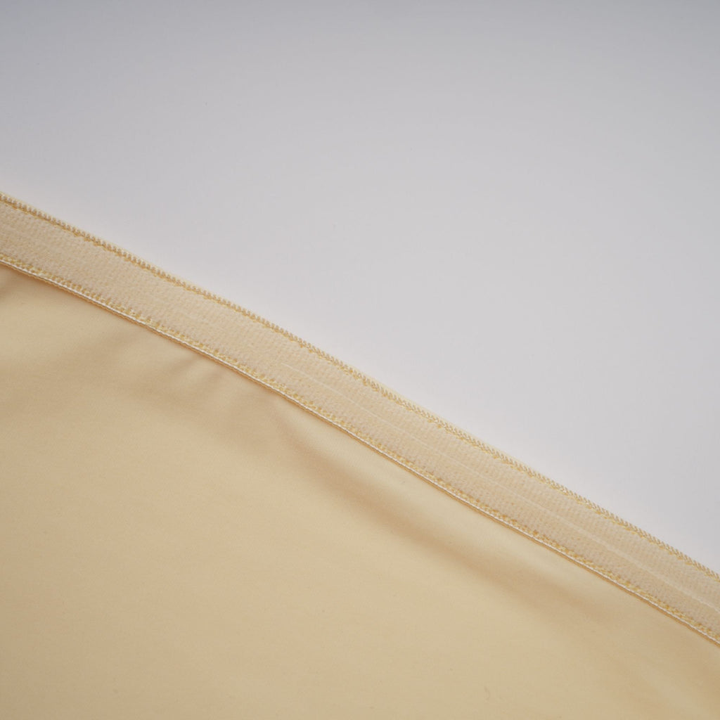 Josiane yellow off-shoulder sheer tulle maxi dress