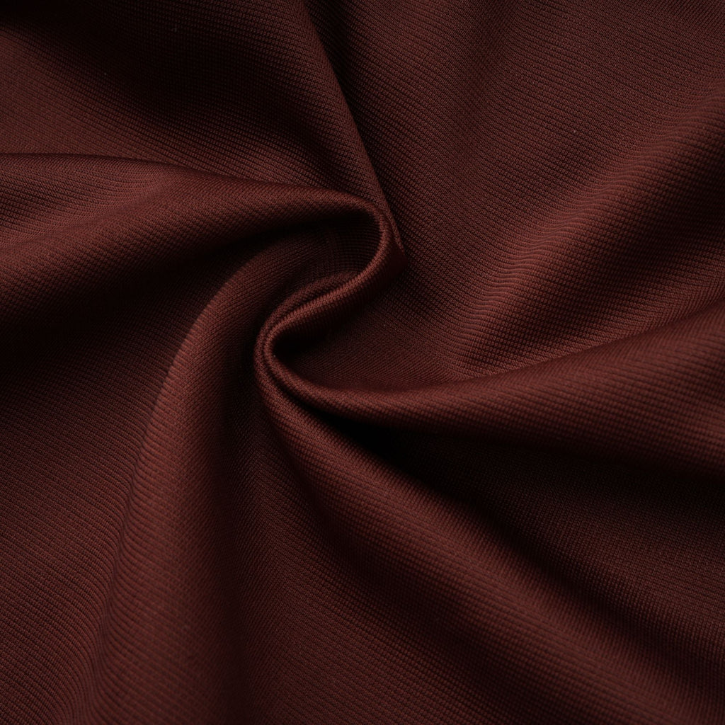 Paulette Brun Rynkad Bodycon Miniklänning