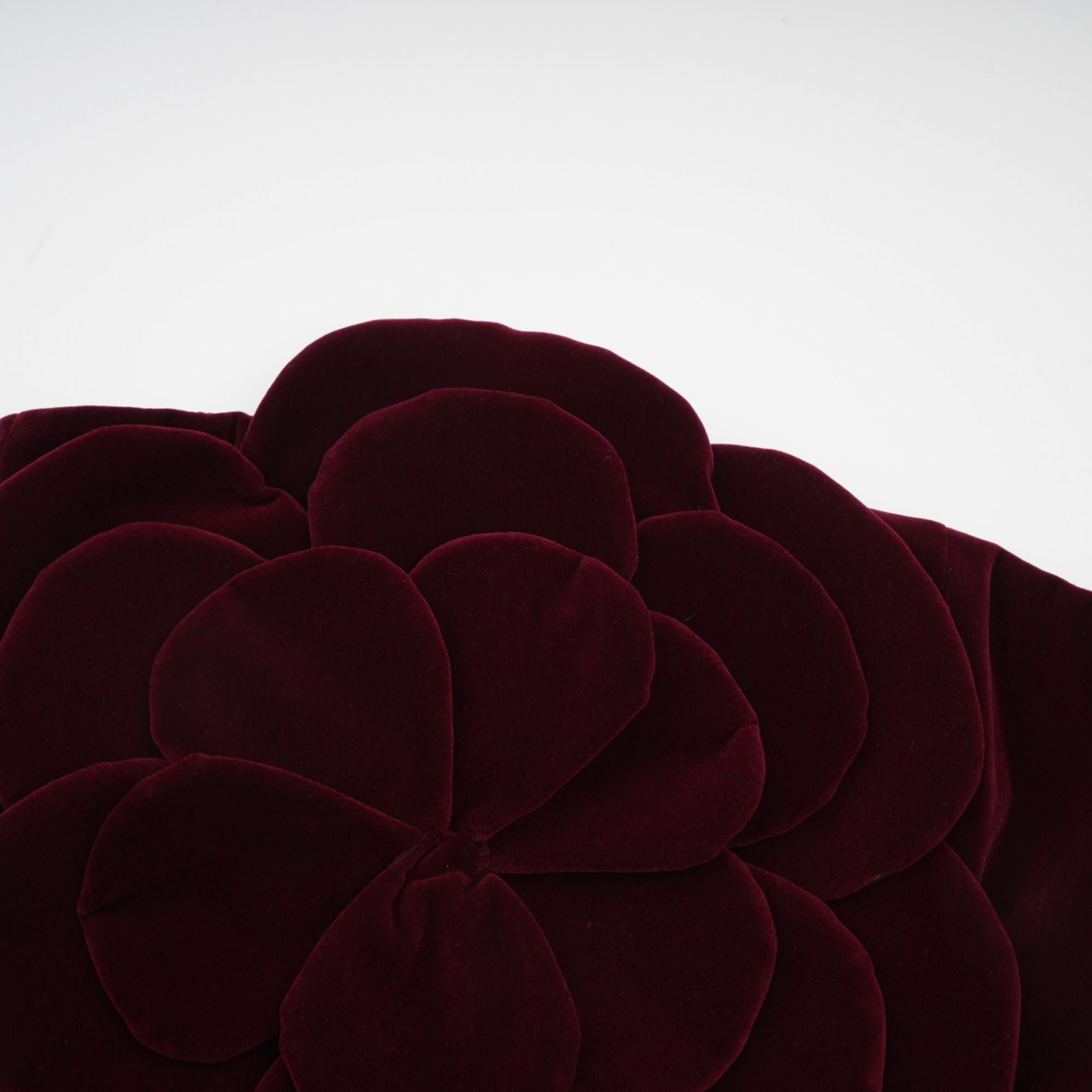 Azura Röd Blommig Applikation Miniklänning