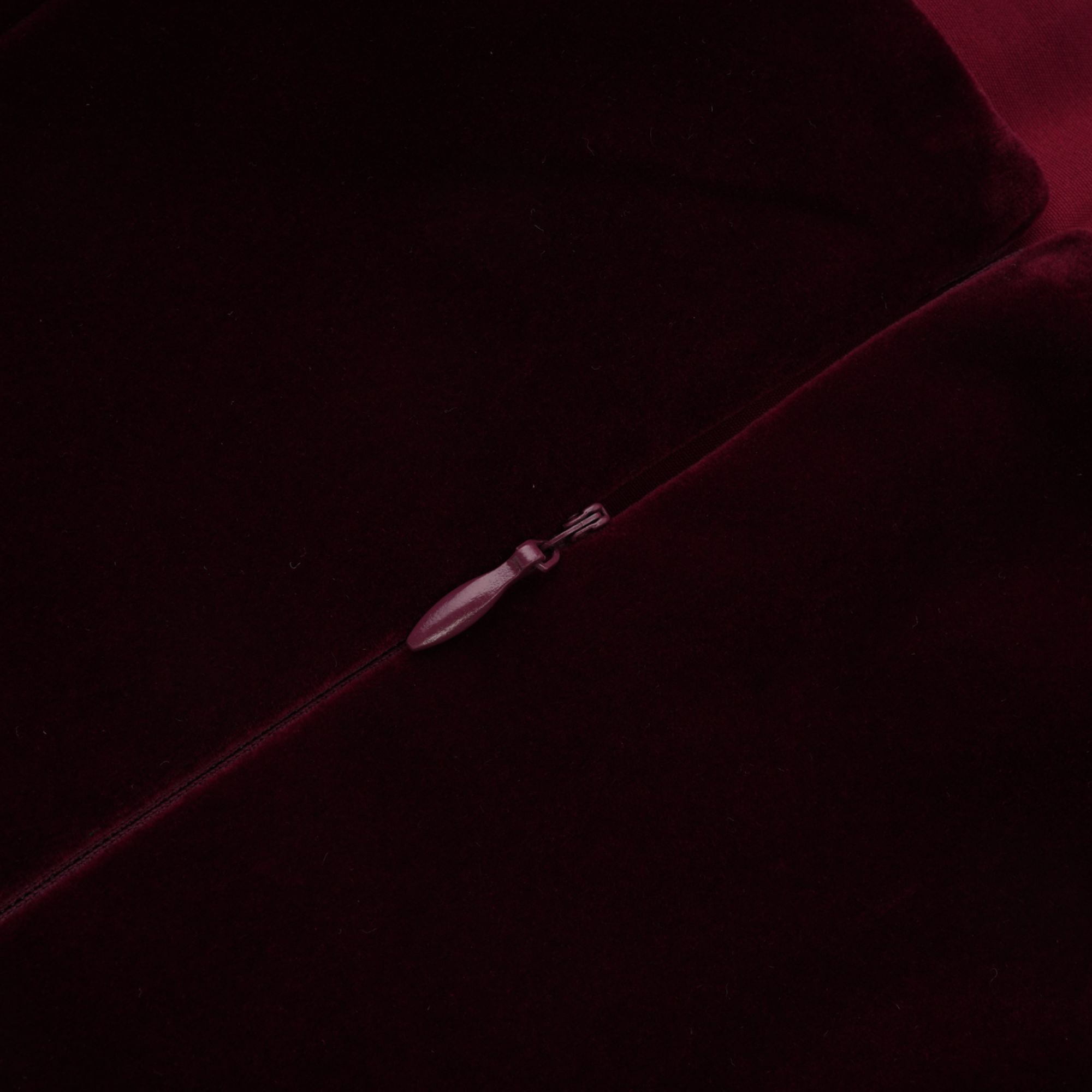 Azura Röd Blommig Applikation Miniklänning