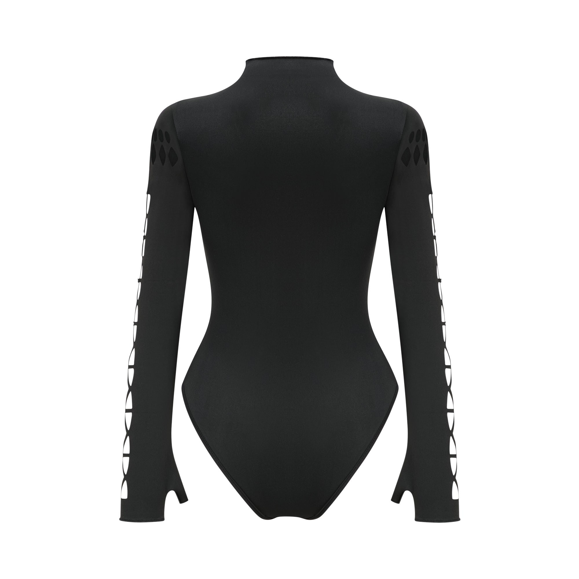 Capriana Long-Sleeve Cutout Bodysuit