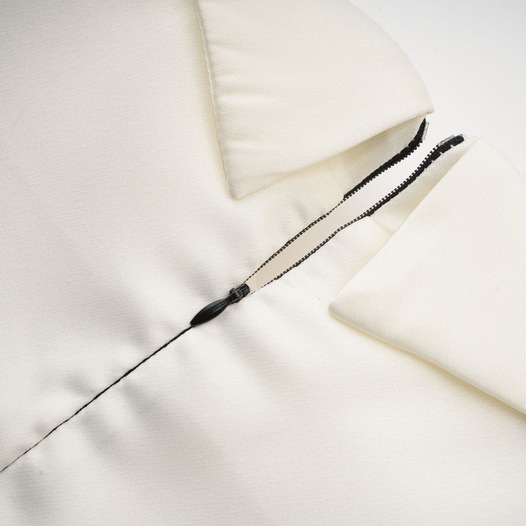 Éléonore faux-pearl tweed mini dress