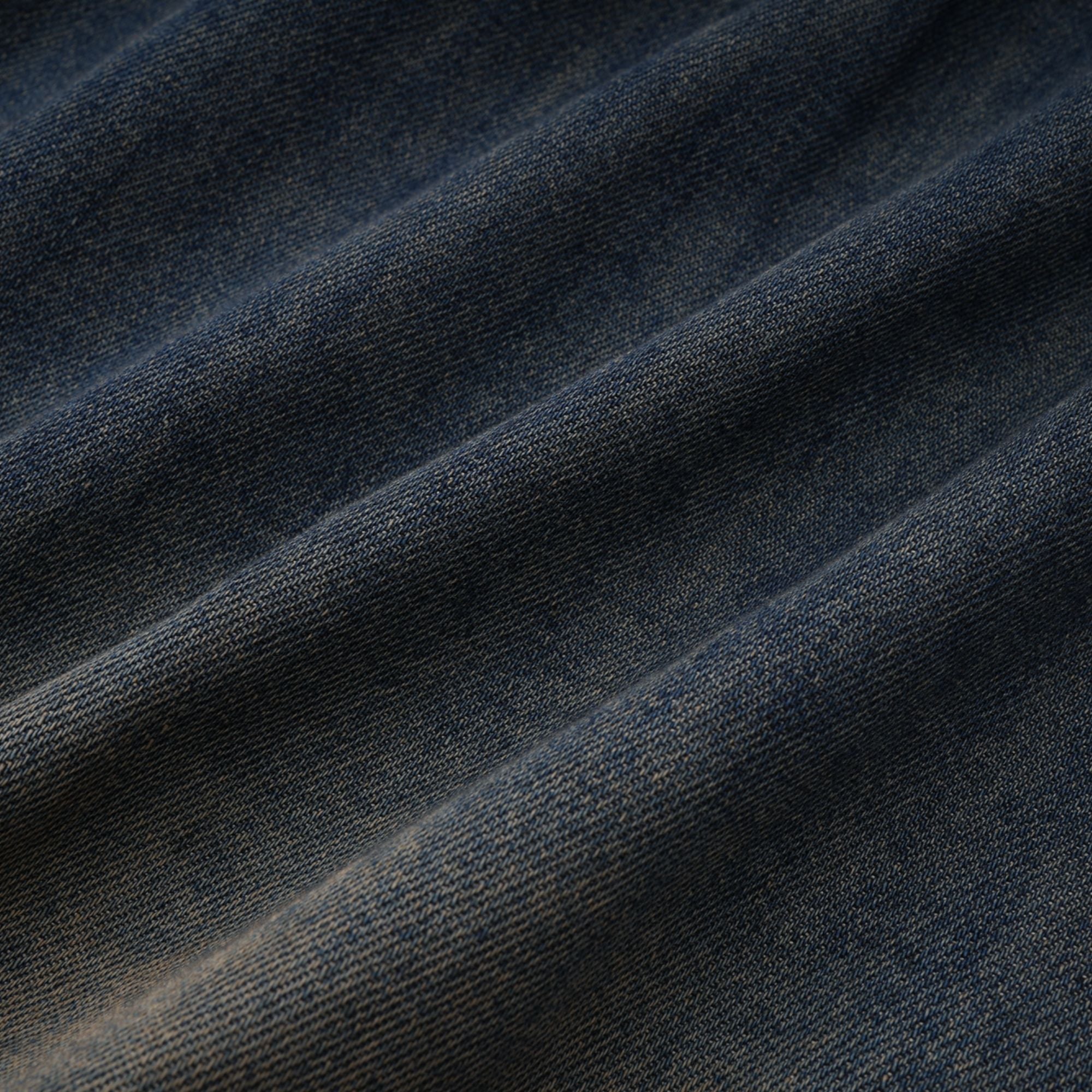 Sylvie matchande set med spetsdetalj i denim – topp och shorts 