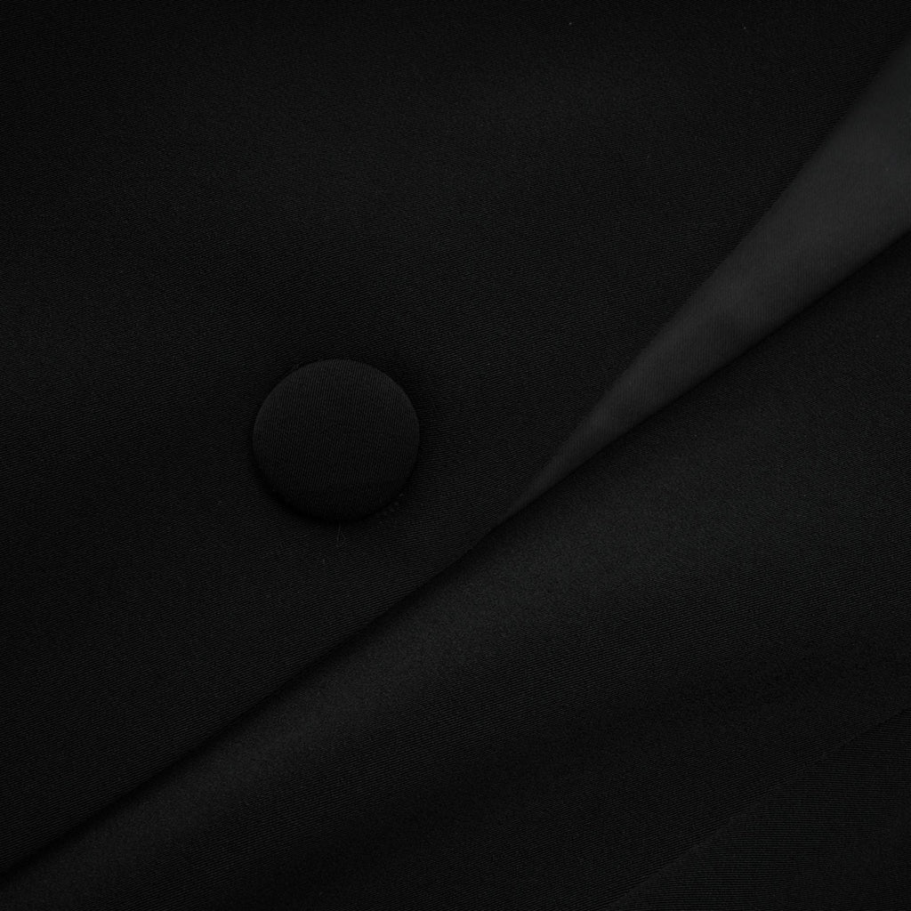 Delphine svart utsmyckad jacka och byxor i matchande set