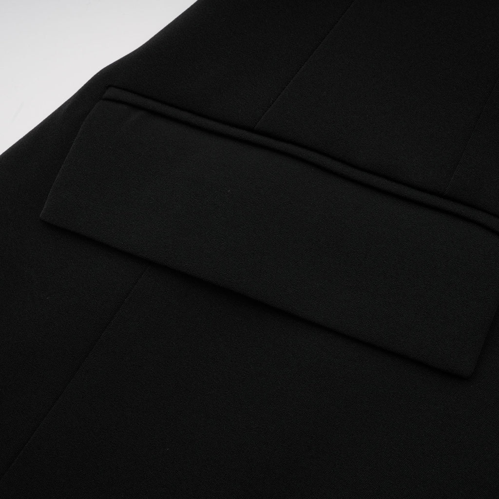 Delphine svart utsmyckad jacka och byxor i matchande set