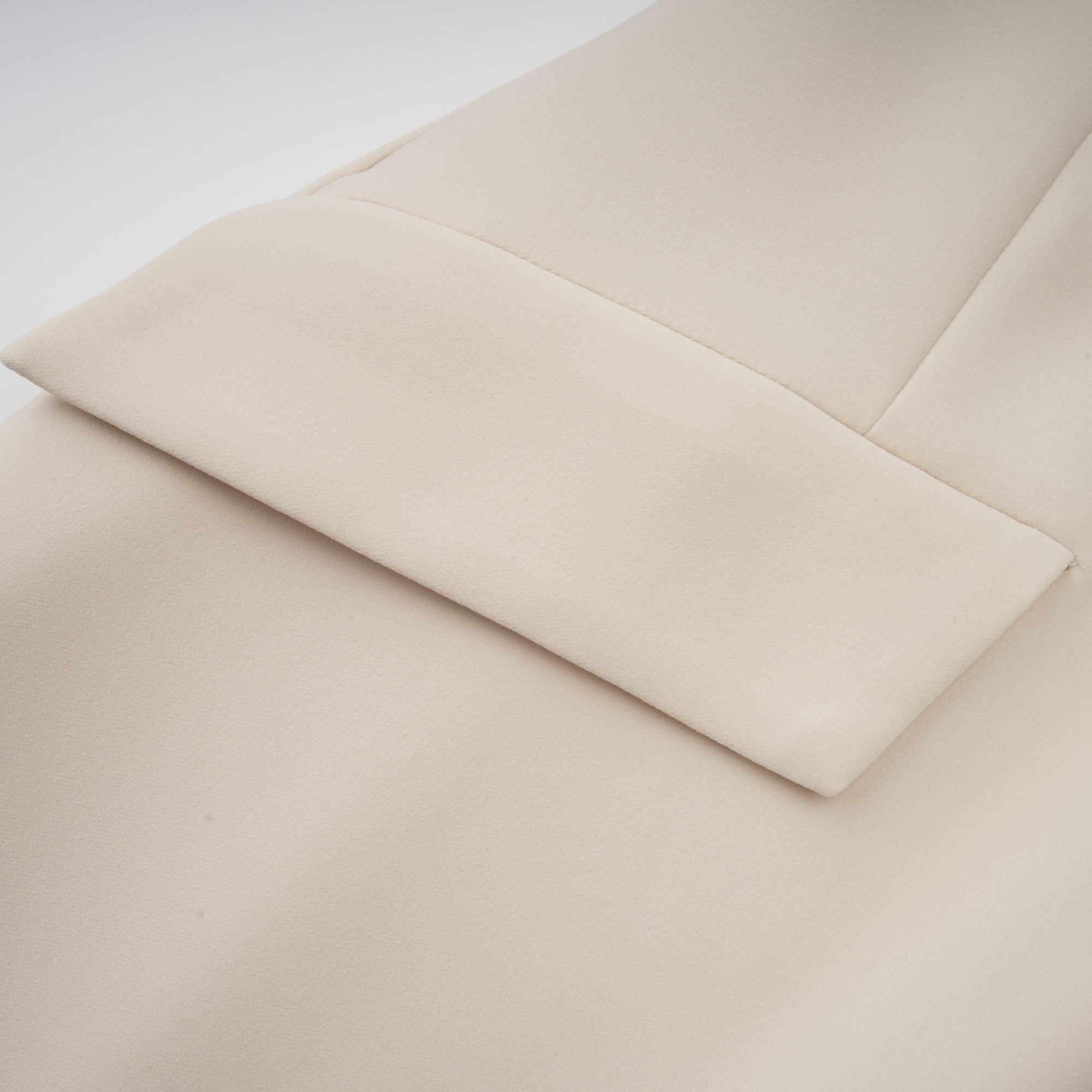 Chloé cream-white fitted mini dress