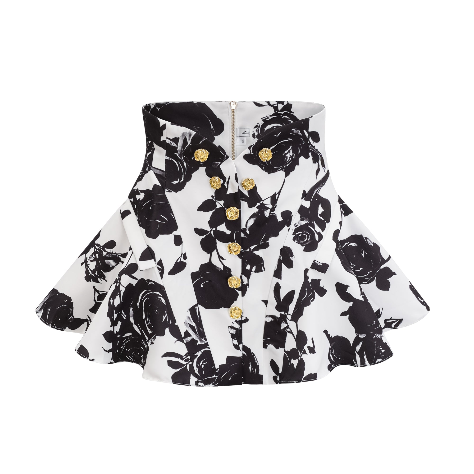 Léonor blommigt mönstrad skjorta och kjol i matchande set