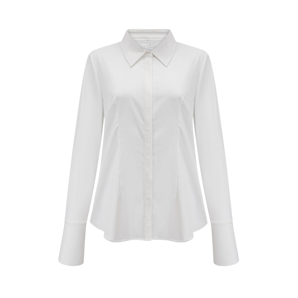 Léonor blommigt mönstrad skjorta och kjol i matchande set