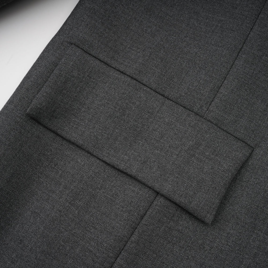 Dianthe grå kavaj med spetspaneler