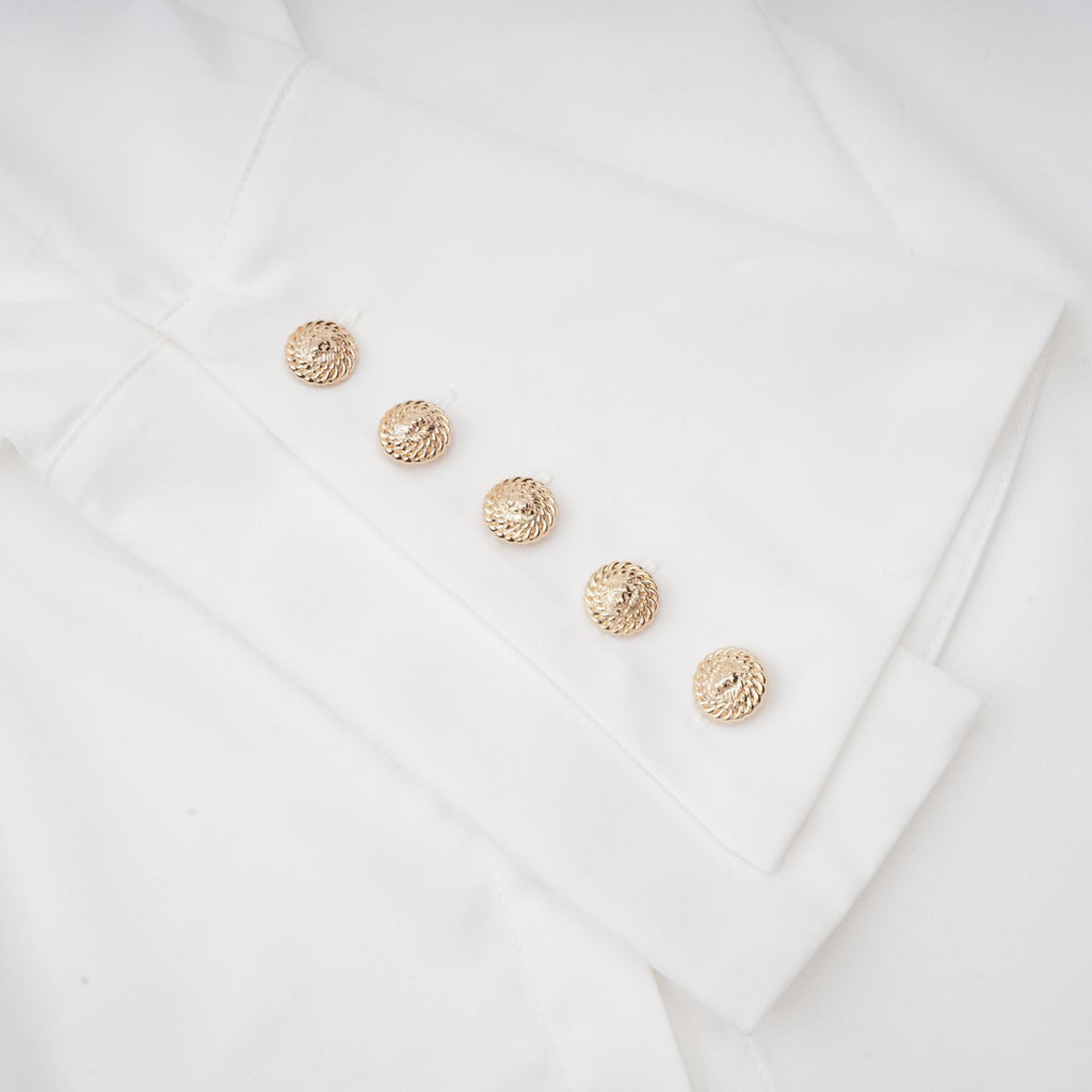 Léonor blommigt mönstrad skjorta och kjol i matchande set