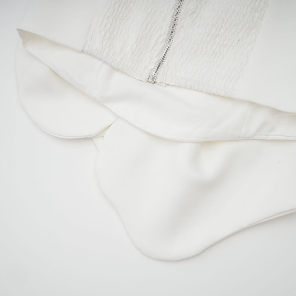 Pénélope White Floral Off-Shoulder Top