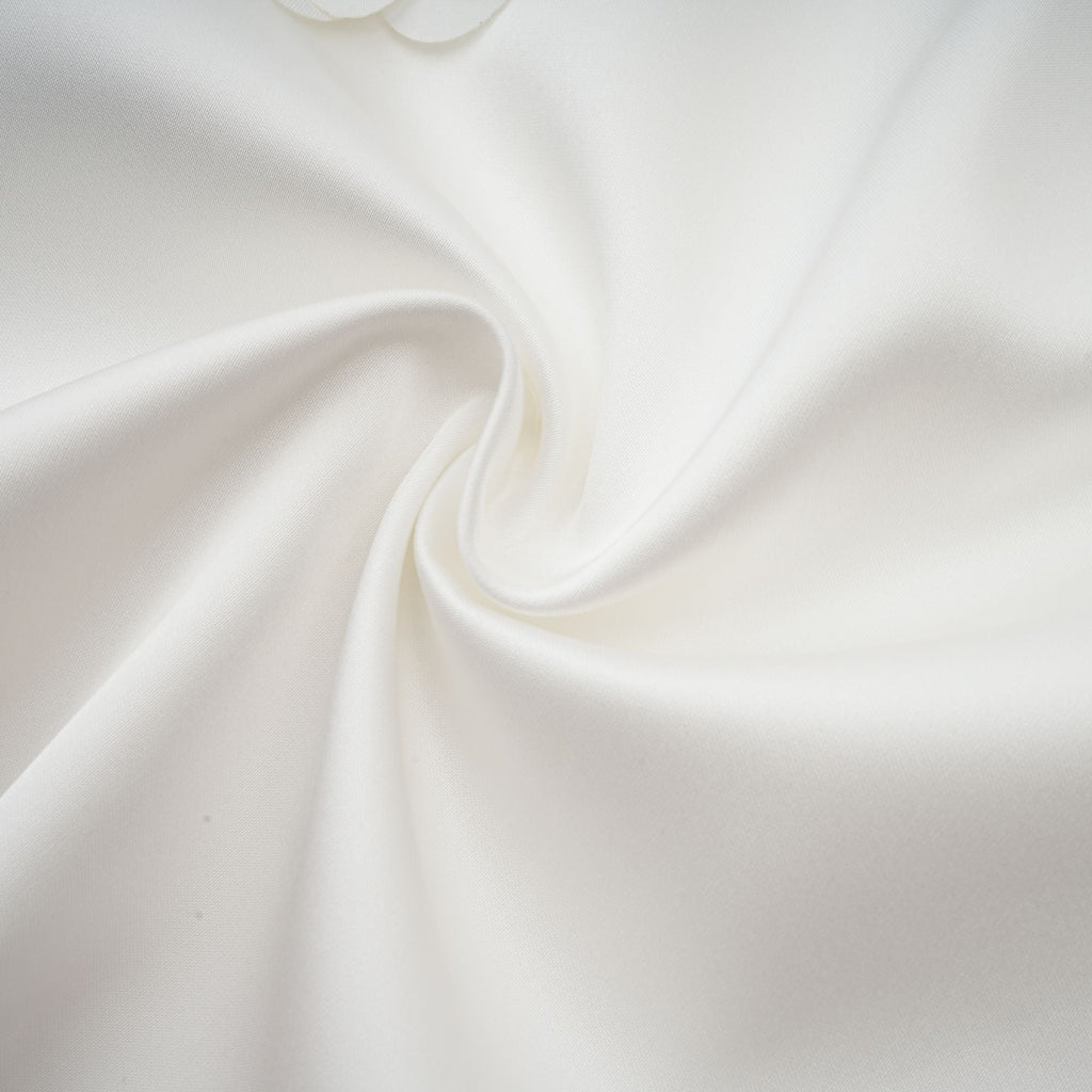 Genevieve faux-flower mini dress