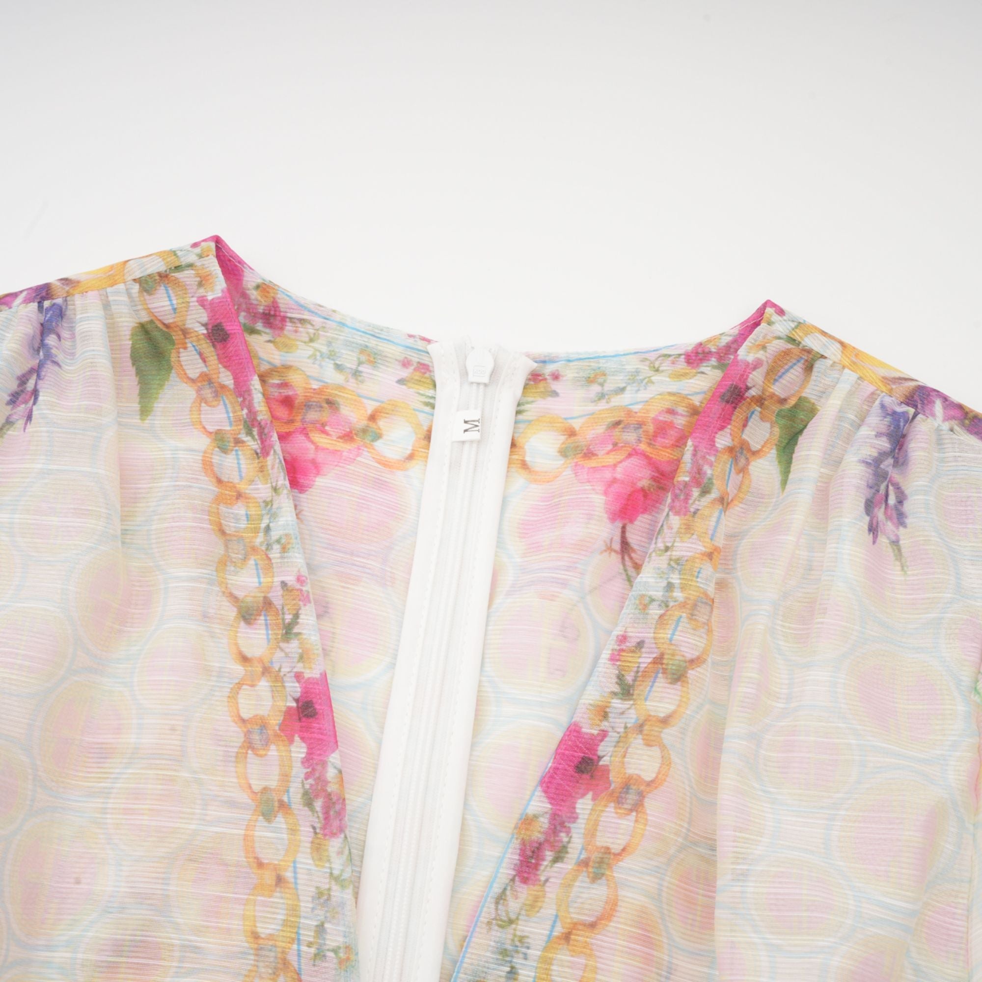 Robe courte à imprimé floral Axelle