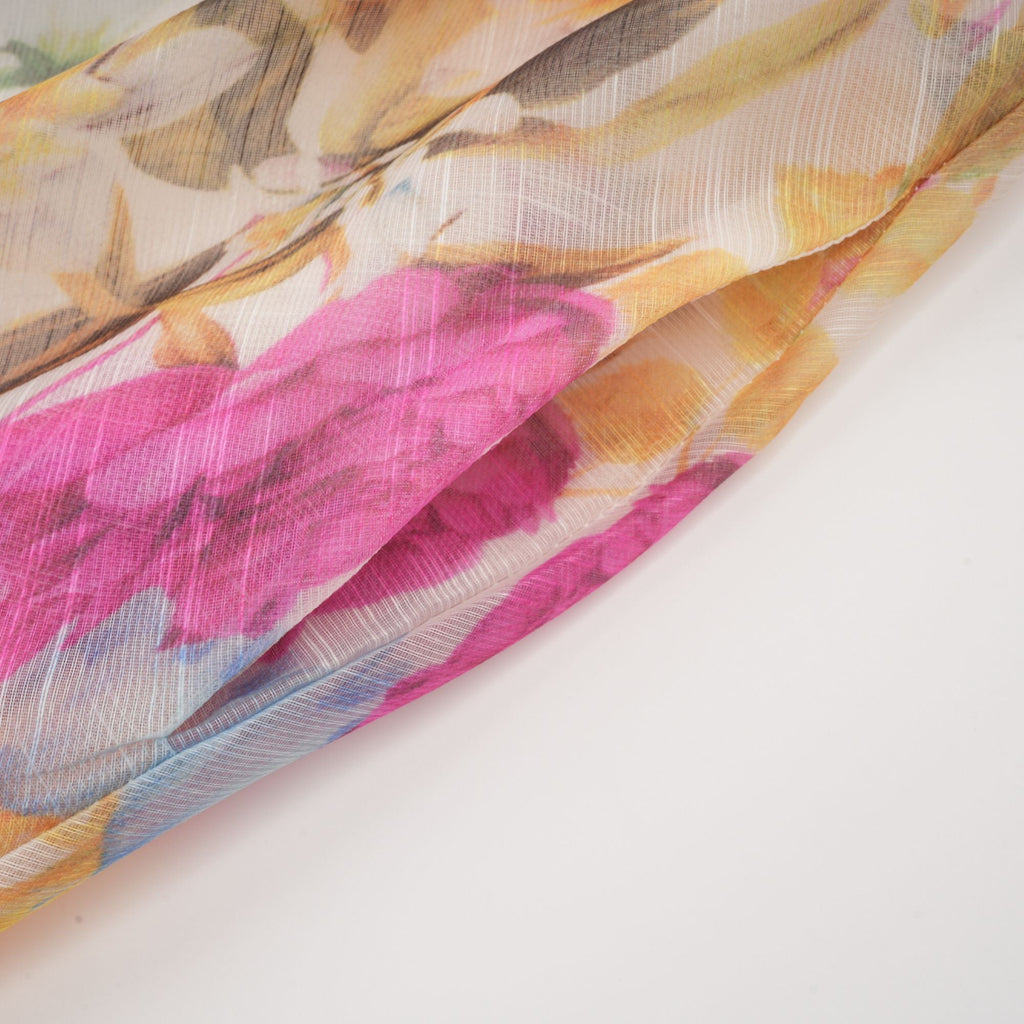 Robe courte à imprimé floral Axelle