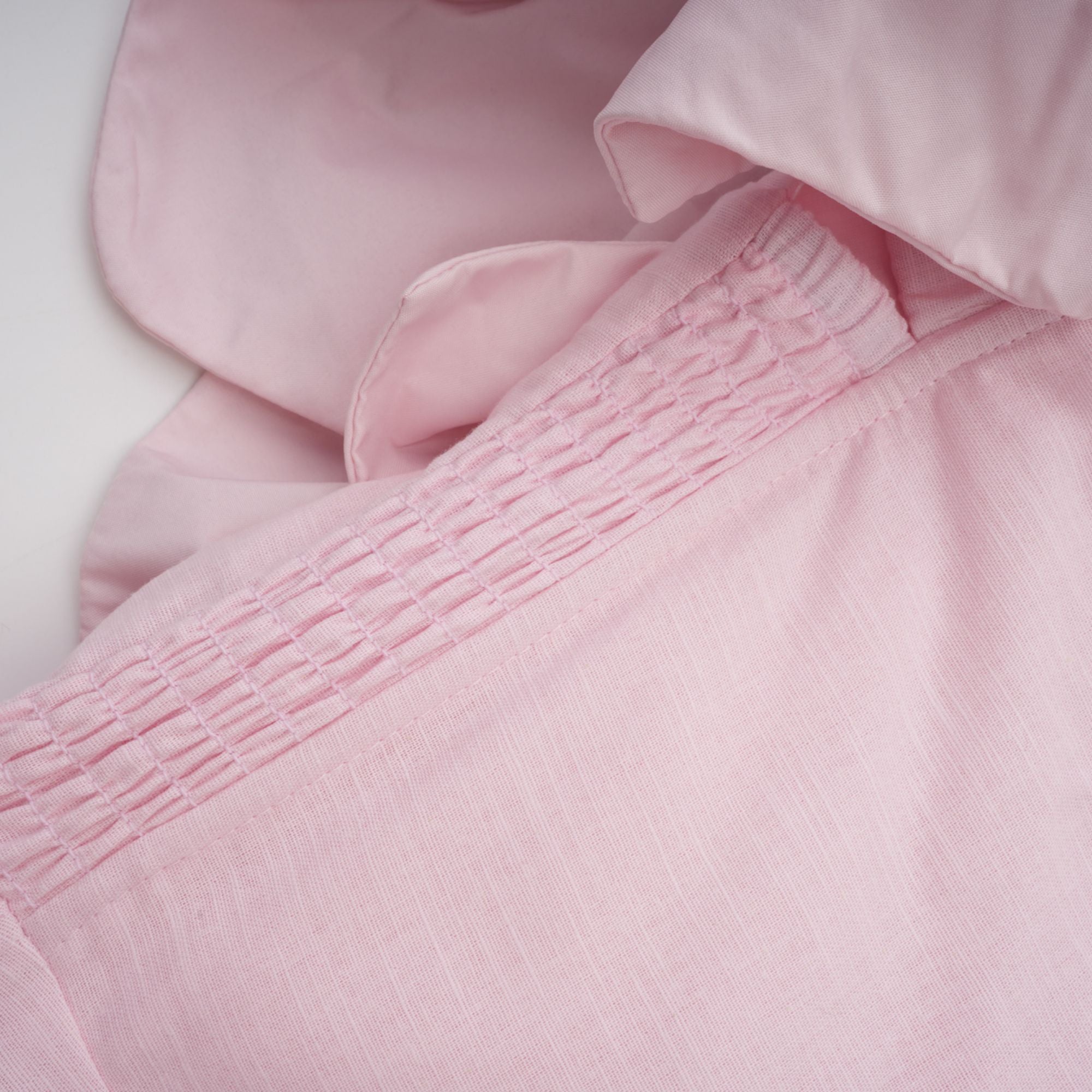 Juliette pink off-shoulder 3D-petal midi dress