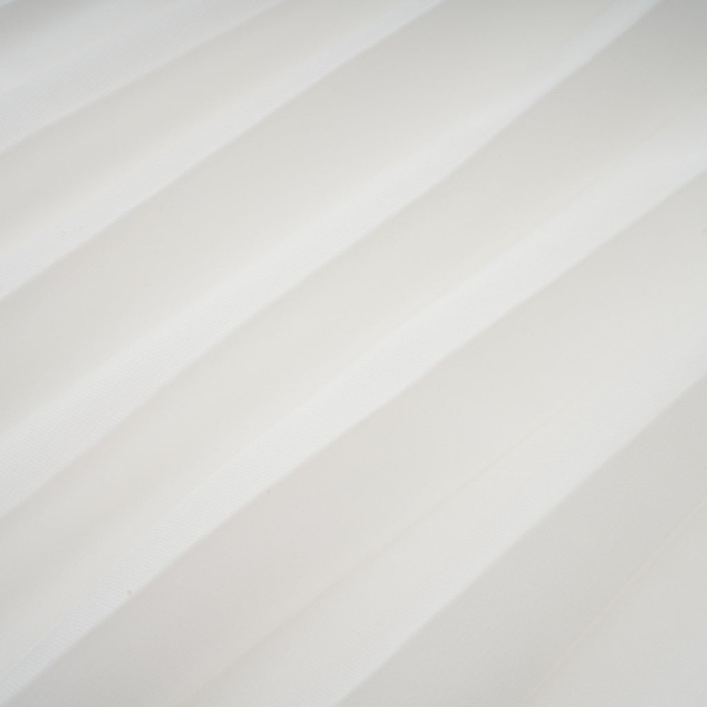 Vanessa white pleated off-shoulder maxi dress