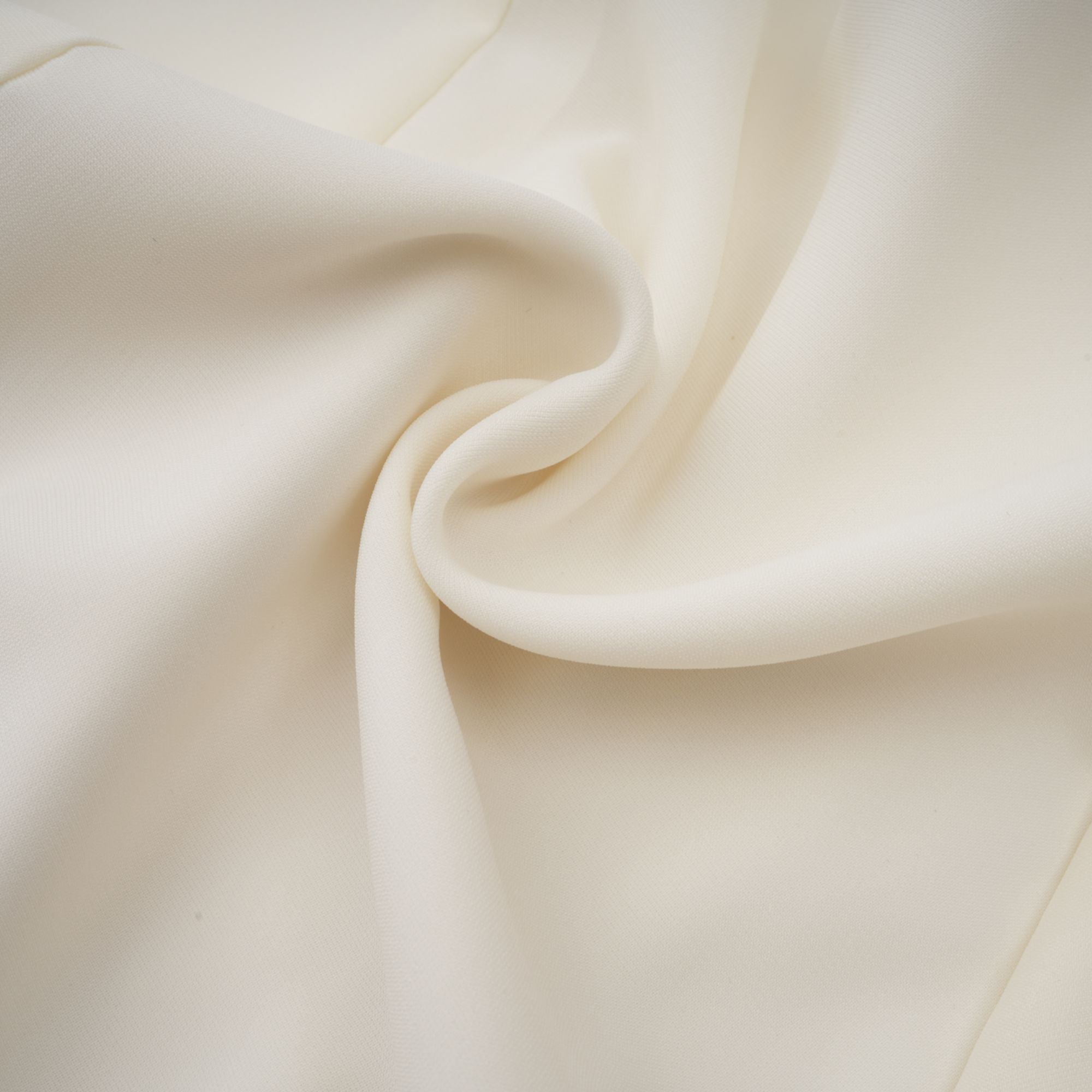 Blanche White Embellished Pleated Two-Piece Jacket and Dress Set