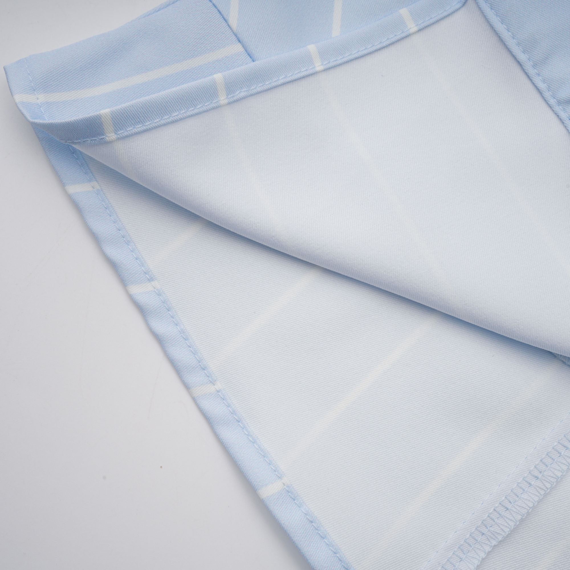 Hélène randig blus med bara axlar