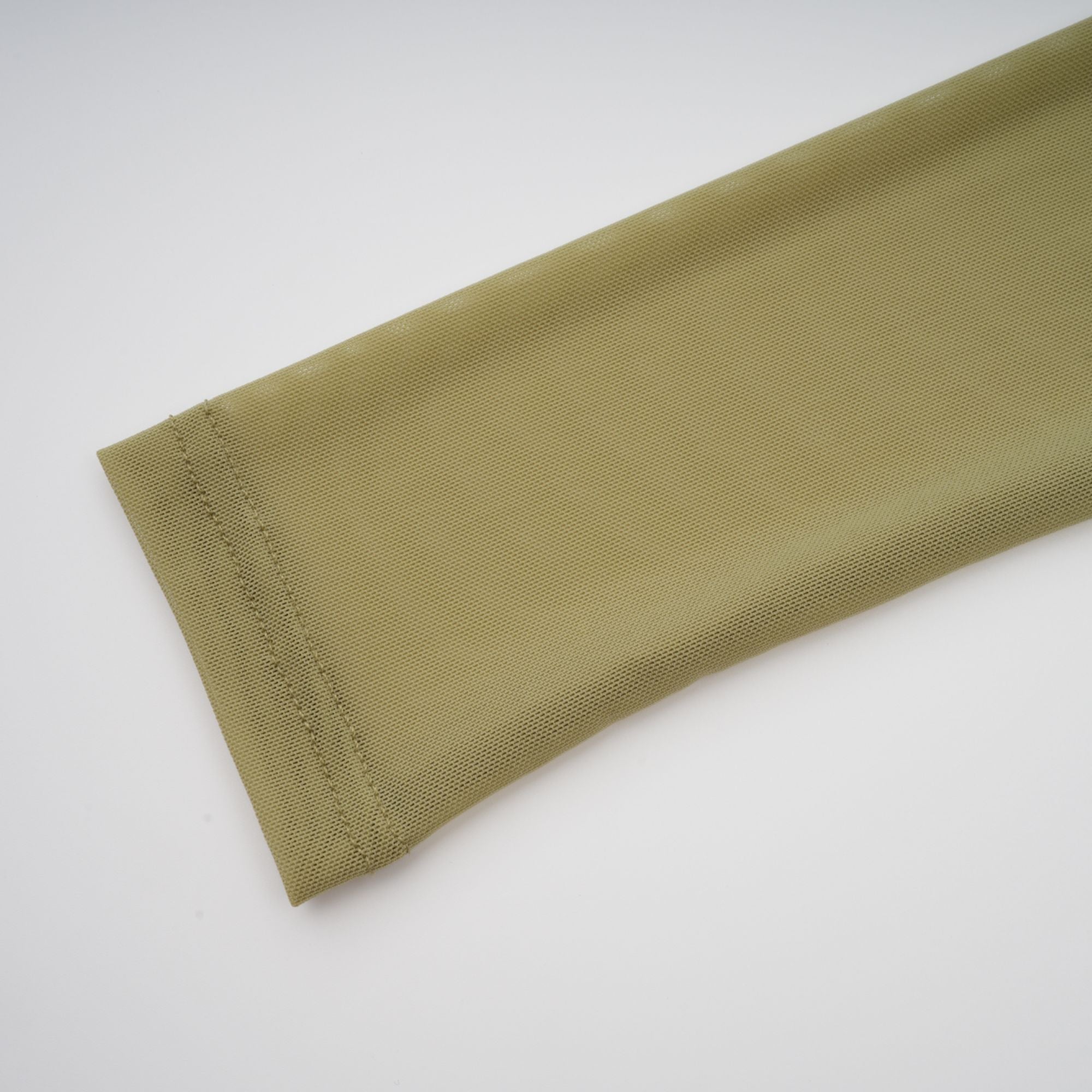 Estelle off-shoulder semi-sheer midi dress in Green