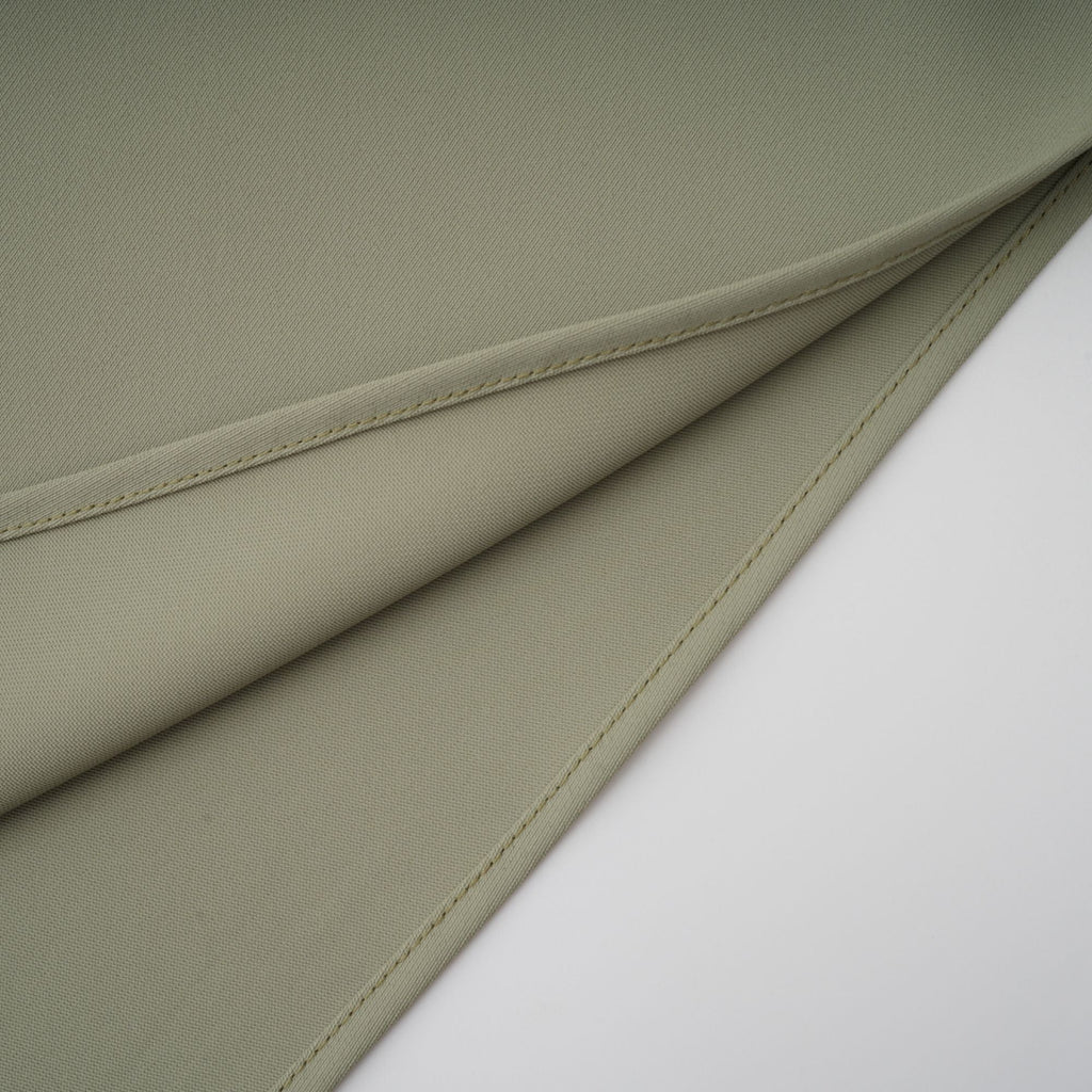 Estelle off-shoulder semi-sheer midi dress in Green