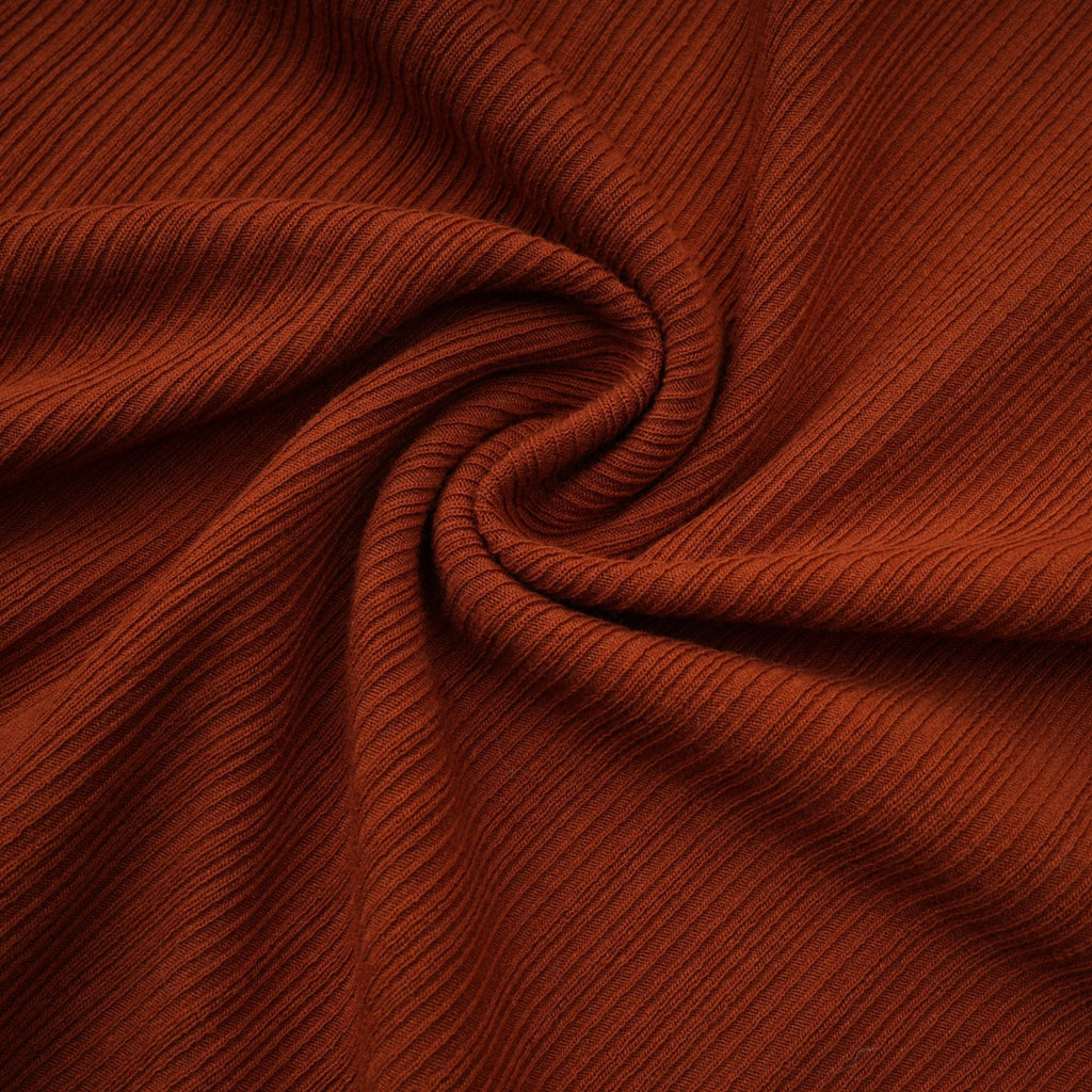 Célestine brunt matchande set med vriden utskuren topp och kjol