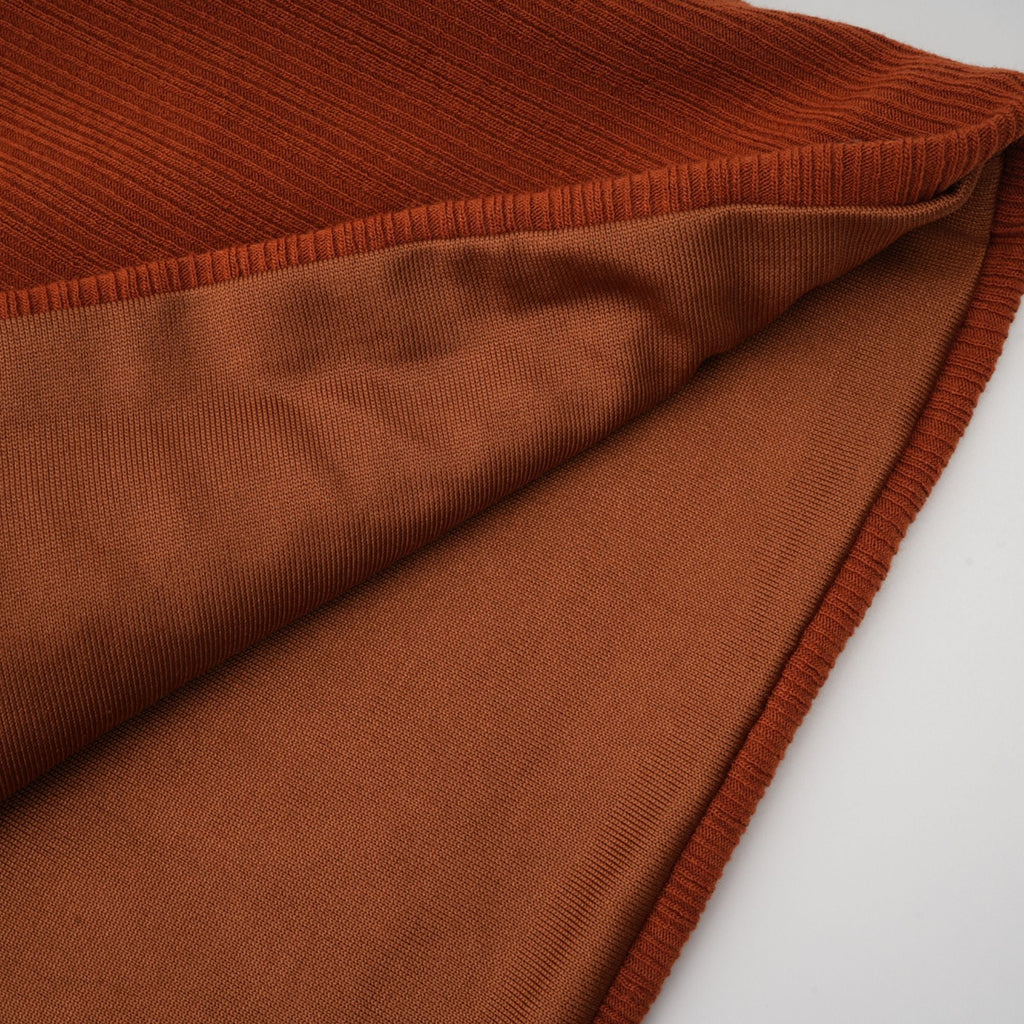 Célestine brunt matchande set med vriden utskuren topp och kjol