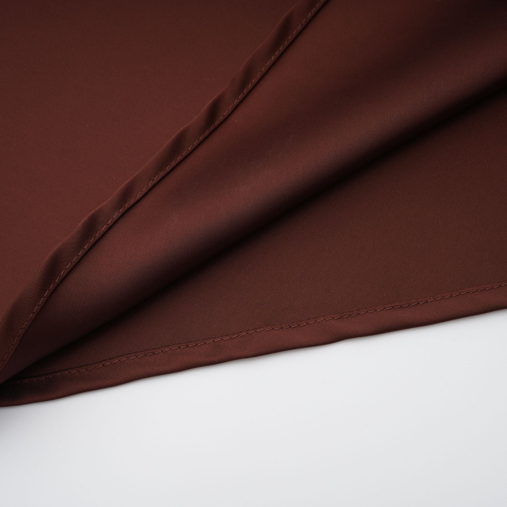 Vedette Brun Rynkad Korsett Maxiklänning (Utan Handskar)