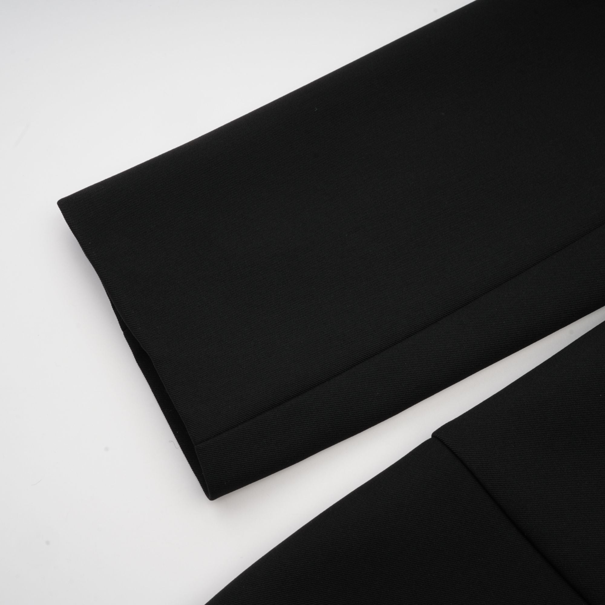 Robe blazer noire à simple boutonnage Aurore