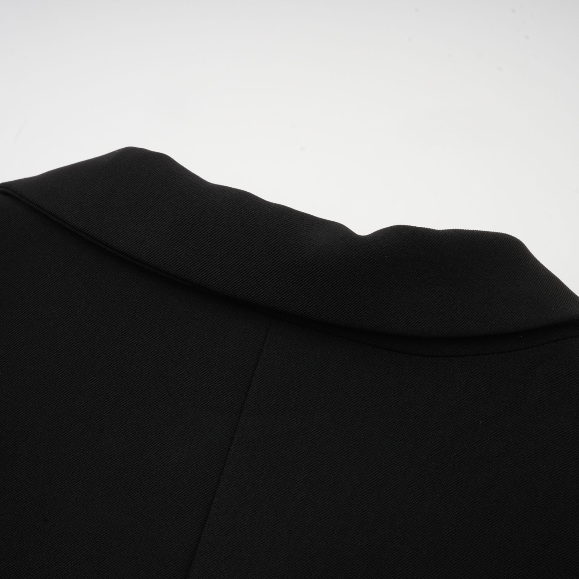 Robe blazer noire à simple boutonnage Aurore