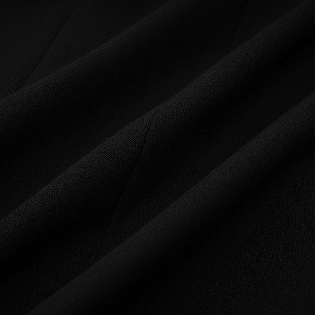 Robe blazer noire à simple boutonnage Aurore