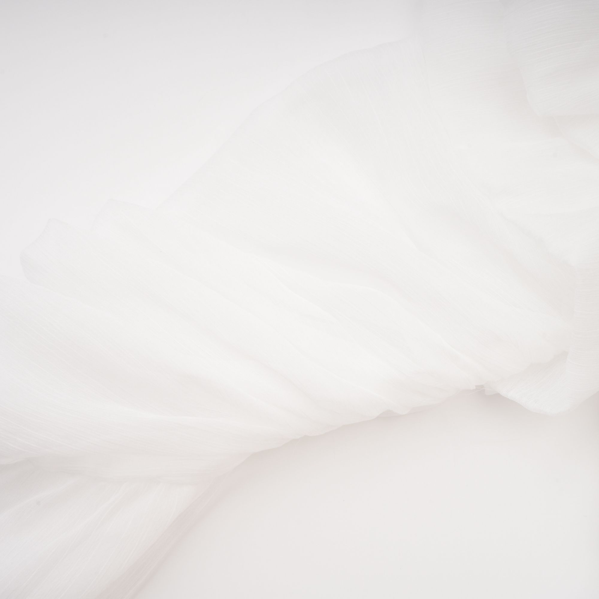 Déotille White Asymmetrical Ruched Mini Dress