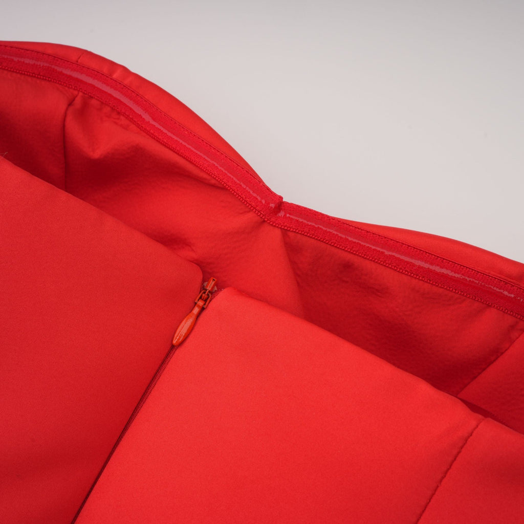 Laure Red Heart Off-shoulder Mini Dress