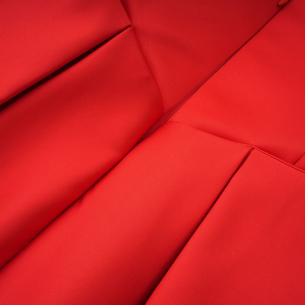 Laure Red Heart Off-shoulder Mini Dress