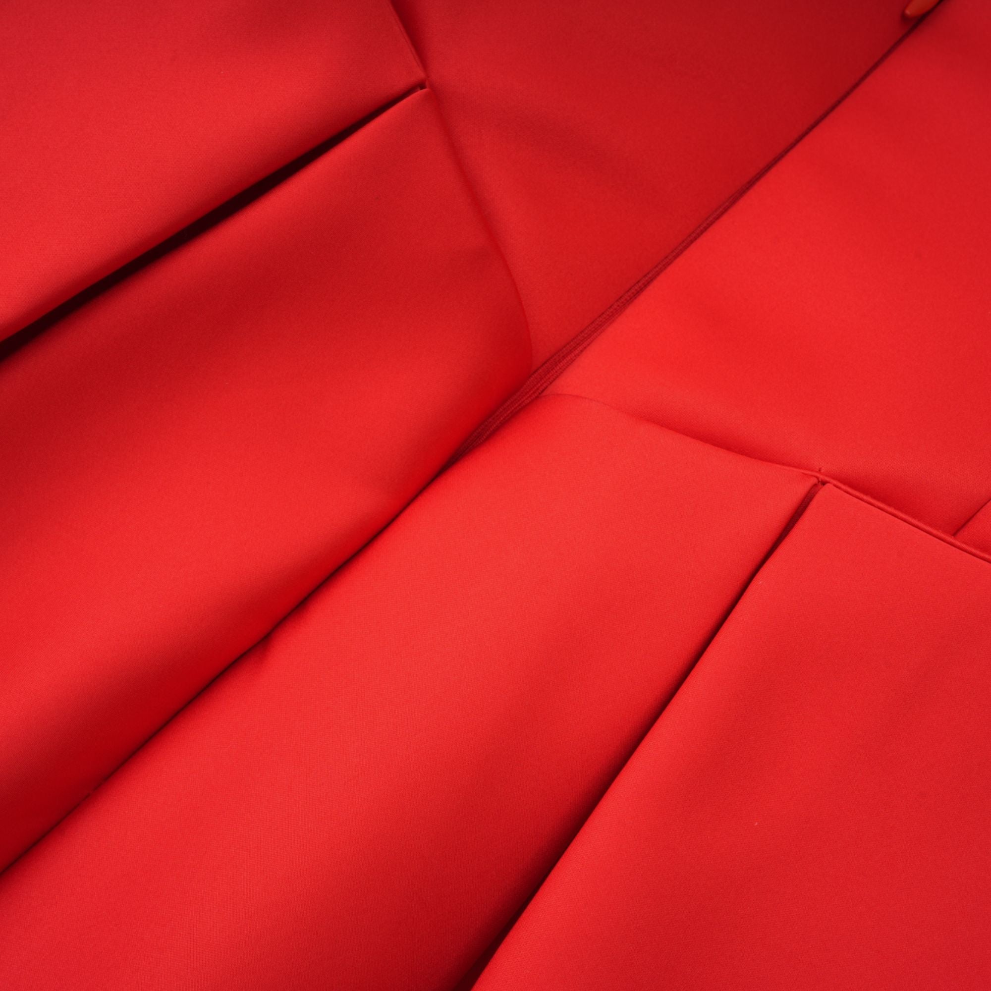 Laure Red Heart Off-shoulder Mini Dress